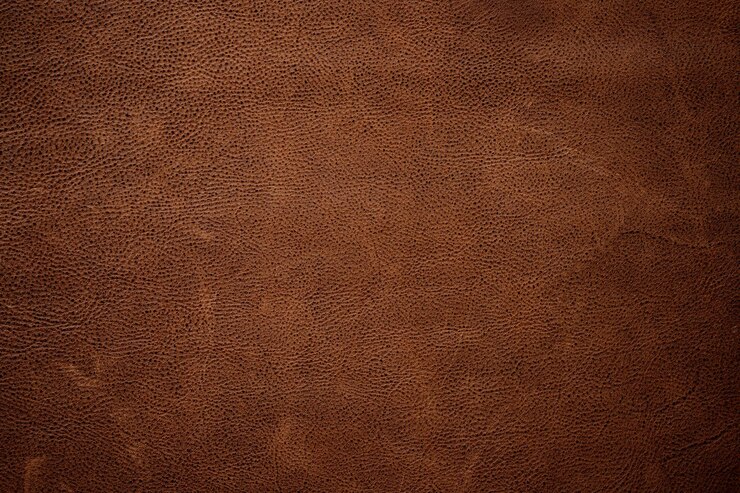 Fundo vintage de textura de couro natural marrom escuro