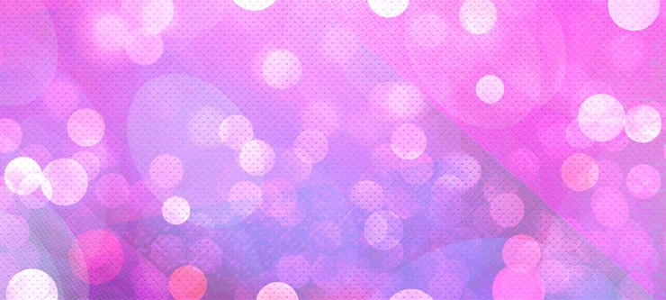 Foto fundo widescreen bokeh rosa para evento de celebração banner poster e vários trabalhos de design