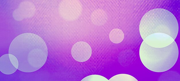 Foto fundo widescreen bokeh roxo para evento de celebração banner poster e vários trabalhos de design