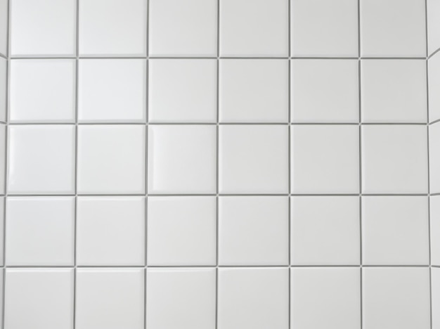 Foto fundo xadrez de azulejo branco de elegância clássica para piso de banheiro