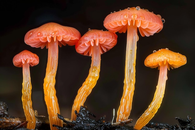 Foto fungos de formiga ou ophiocordyceps unilateralis
