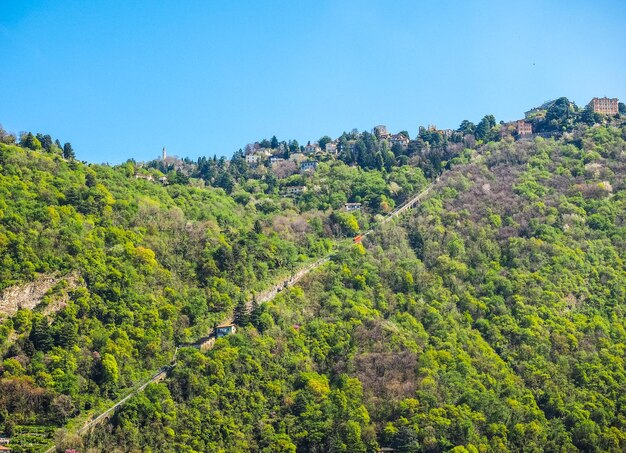 Funicular HDR Como Brunate