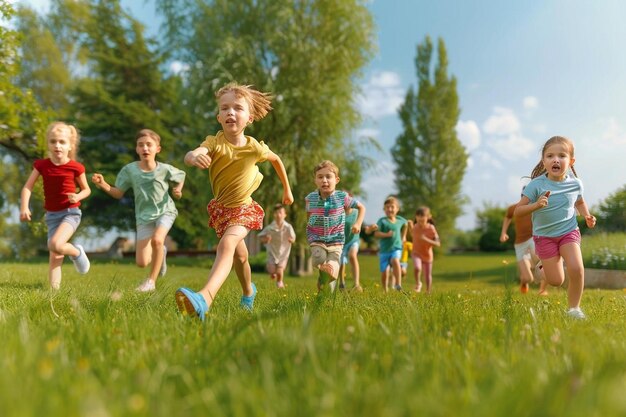 Foto funny kids beginnt mit dem modekonzept