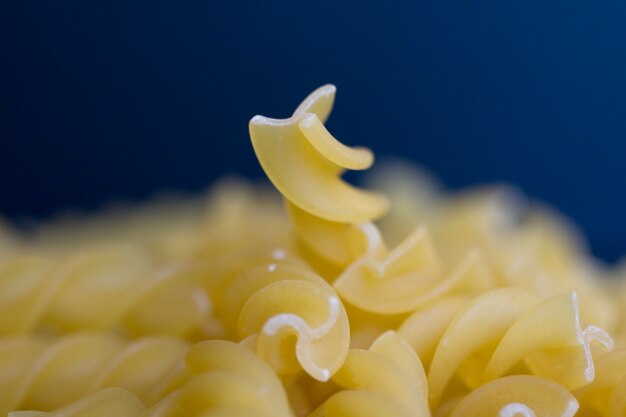 Foto fusilli, italienische pasta