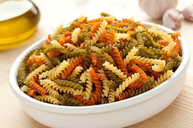 fusilli tricolor italiano