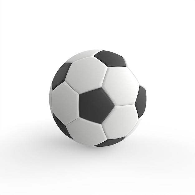 Fußball 3D-Modellierung