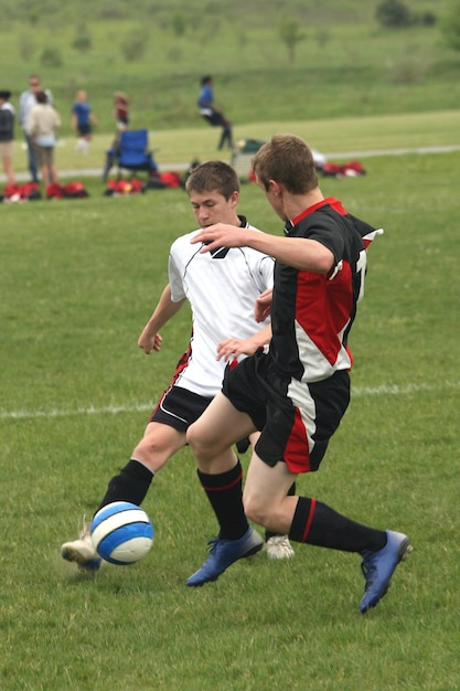 Fußball-Duell