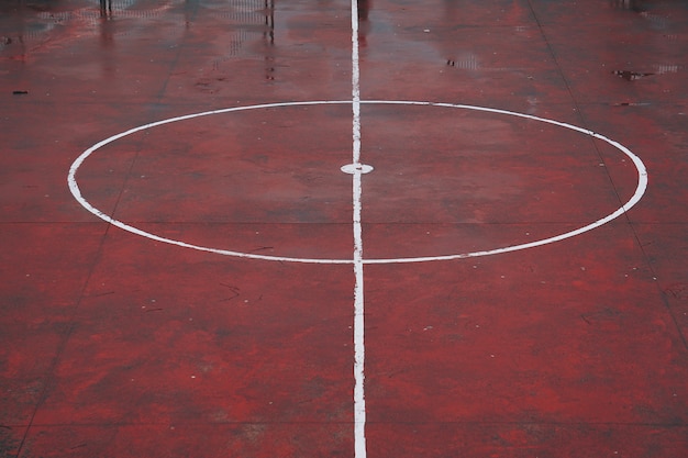 Fußball Fußball auf der Straße