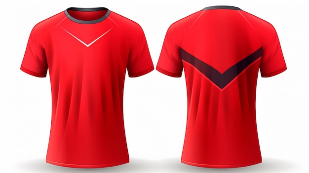 Fußball-Fußball-Sport-Shirt-Design