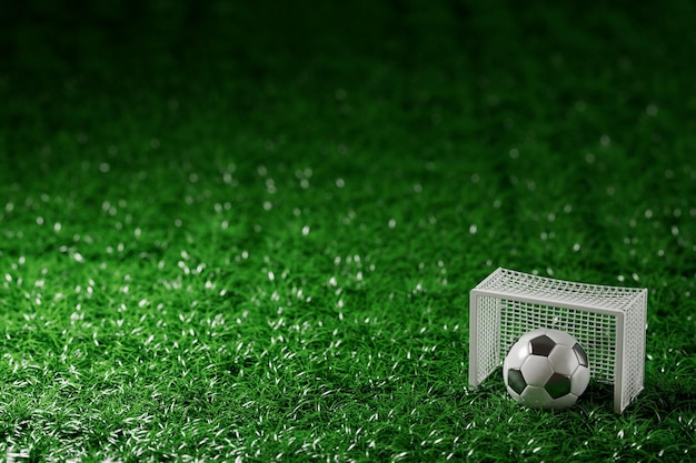 Fußballbälle Objekt Sportball 3D-Design Fußballelement