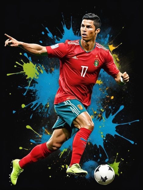 Fußballspieler CR7