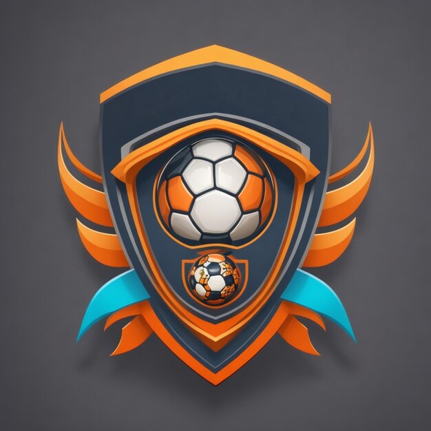 Foto fußballteam-logo für esport