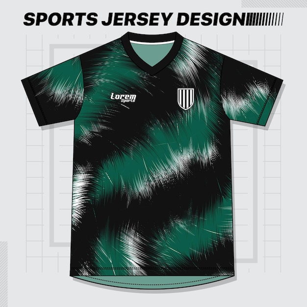 Foto fußballtrikot-design für sublimation