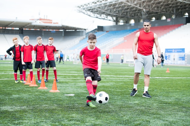 Fußballübungen