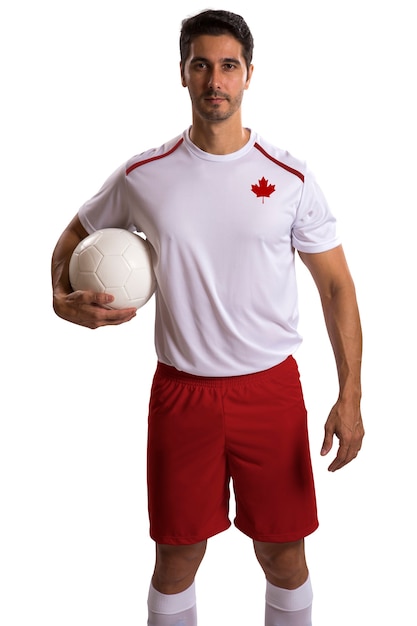 Foto fútbol canadiense futebol en espacios en blanco