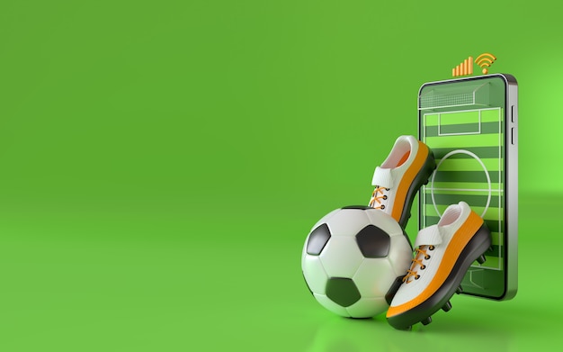 fútbol con smartphone