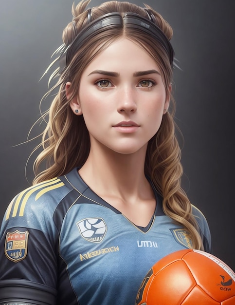 Futbolista mujer