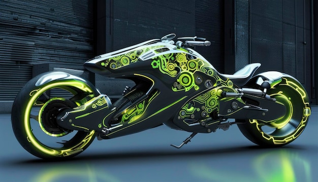 Futura motocicleta Neo Cyber
