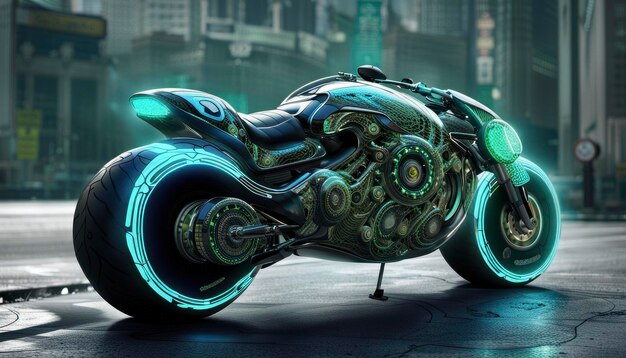 Futura motocicleta Neo Cyber