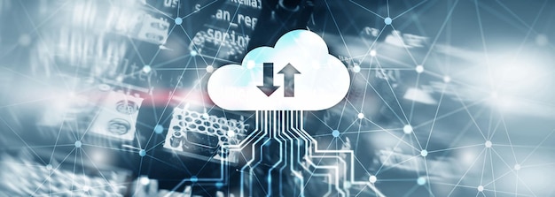 Future Network Cloud Services Geschäftskonzept Cloud für Ihr Unternehmen