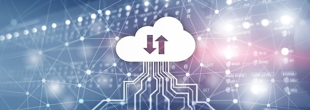 Future Network Cloud Services Geschäftskonzept Cloud für Ihr Unternehmen