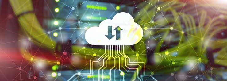 Foto future network servicios en la nube concepto de negocio nube para su organización