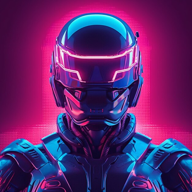 Futuristic Cybernetic Adventures Uma coleção de personagens de ficção científica Cyberpunk Ilustrações e G