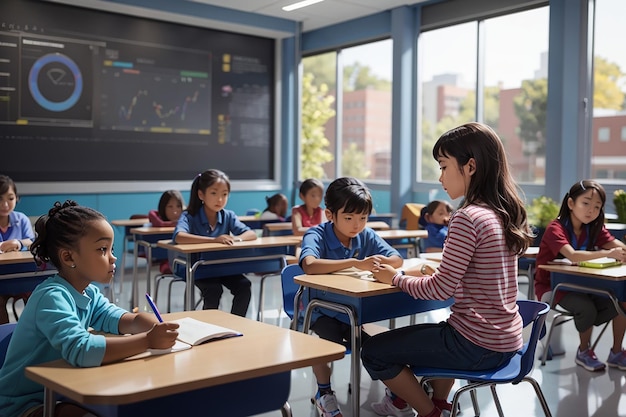 Futuristische Einblicke in die Lernanalyse im Klassenzimmer für Pädagogen und Eltern