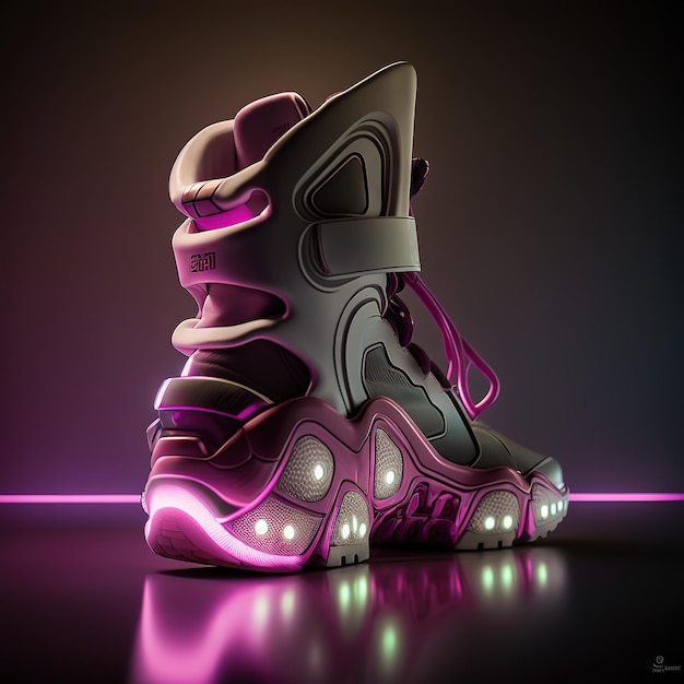 futuristische Schuhe