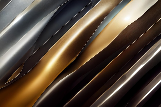 Foto futuristischer metalltexturhintergrund edelstahl chrom chrom silber aluminium gold gold blau neonelemente