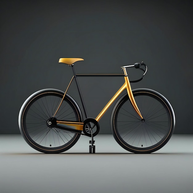 Futuristisches modernes Fahrradkonzept Design Generative KI