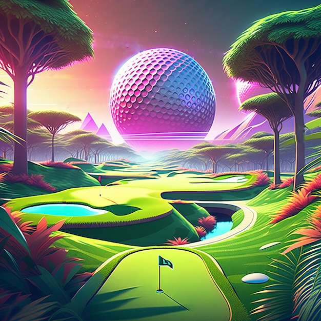 El futuro campo de golf del mundo