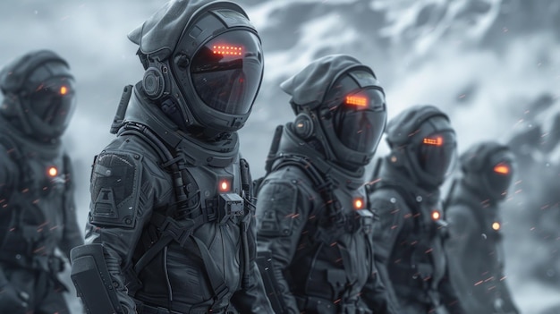El futuro cibernético de los cadetes de la Academia de la Fuerza Espacial de los Estados Unidos en el año 3000