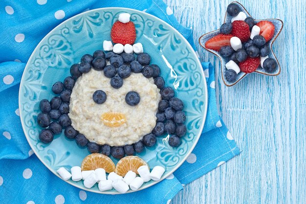 Gachas de desayuno para niños