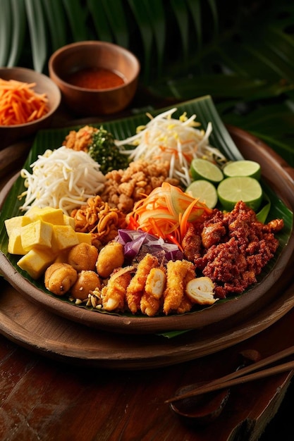 Foto gado gado gratuito foto de la cocina indonesia para uso comercial