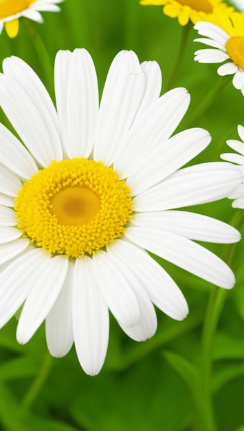 Foto gänseblümchen-hintergrund