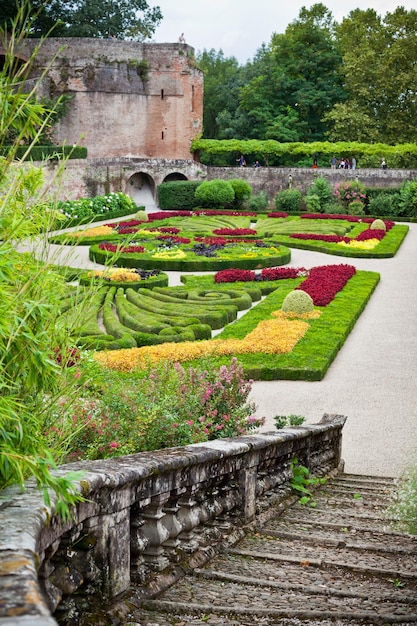 Gärten des Palais de la Berbie in Albi Tarn, Frankreich