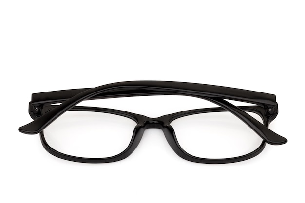 Gafas aisladas sobre un fondo blanco