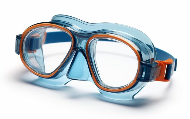 Gafas de natación aisladas sobre un fondo transparente