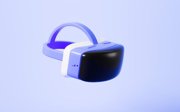 Gafas VR gafas de realidad virtual renderizado 3d