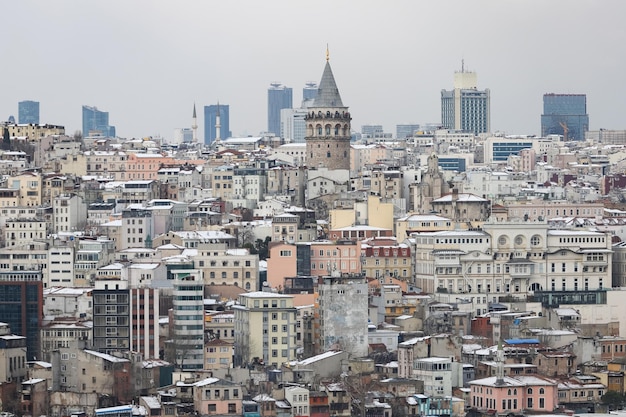 Galata Turm in Istanbul Türkei