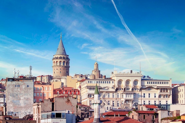 Foto galata-turm, istanbul