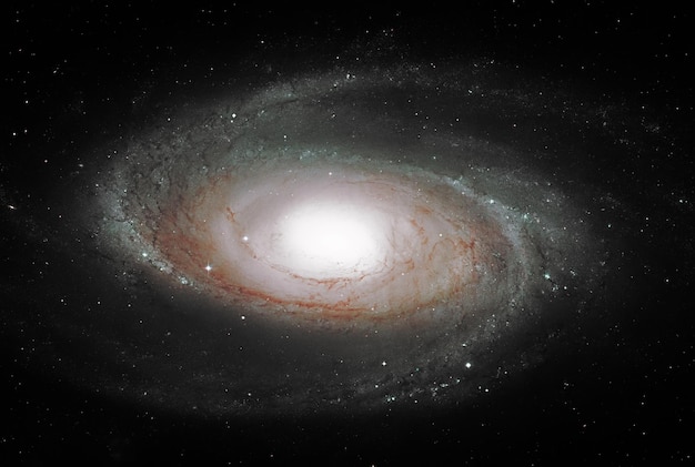 Galáxia de Bode, M81, Galáxia espiral na constelação da Ursa Maior. Os elementos desta imagem são fornecidos pela NASA.