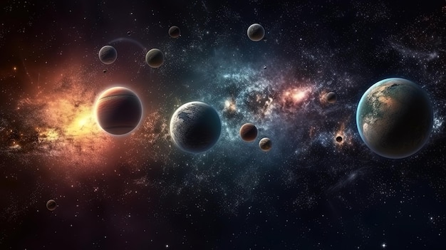 Universo Planetas 4k Imagens – Download Grátis no Freepik