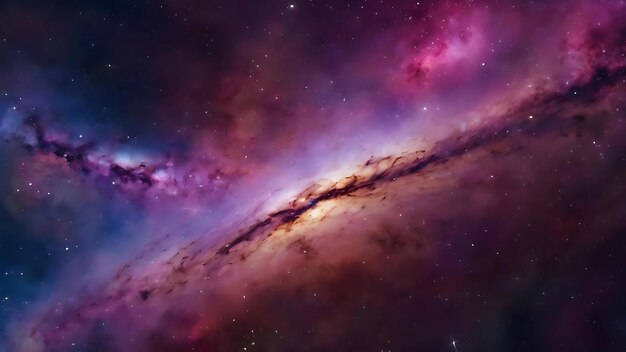 Galaxia en el espacio con fondo texturizado