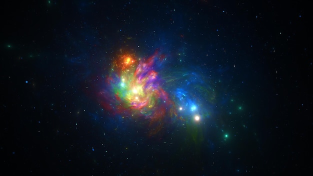 Galáxia Espaço fundo universo céu mágico nebulosa noite roxo cosmos Papel de parede da galáxia cósmica azul cor estrelada poeira estelar Textura azul galáxia abstrata futuro infinito escuro luz profunda 3d renderização