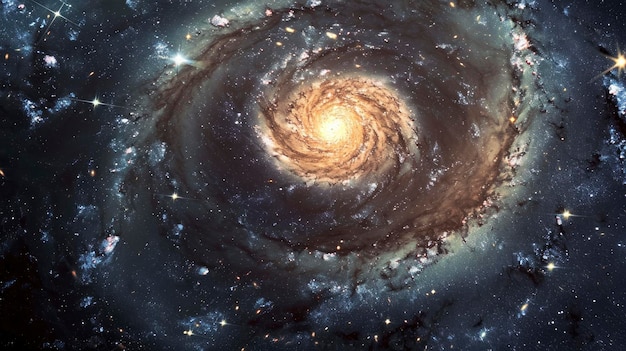 La galaxia espiral