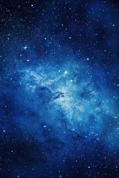 Galaxia con estrellas y polvo interestelar en el universo