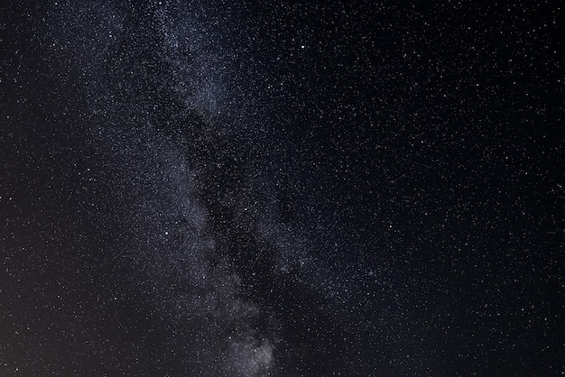 Galaxia de la Vía Láctea en el cielo nocturno