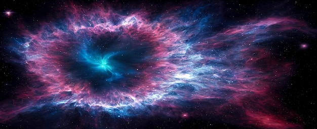 Galaxie mit Sternen und Weltraumstaub im Universum Weltraumnebel 3D-Illustration